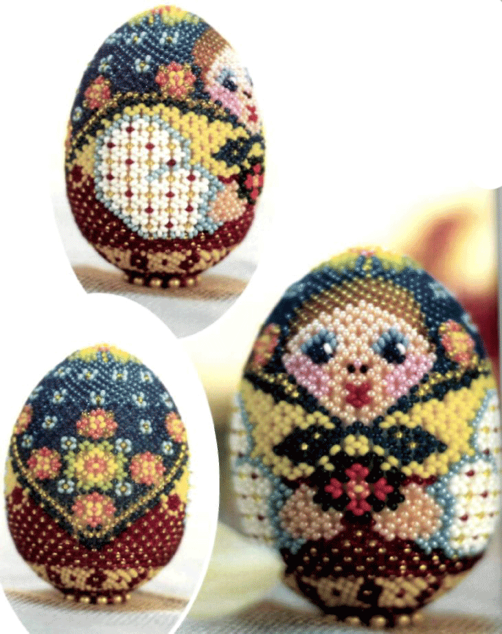 Easter egg Matryoshka