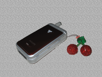 Keychain for your phone Cherry