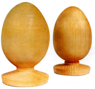 Оплетение яиц бисером. Деревянные заготовки