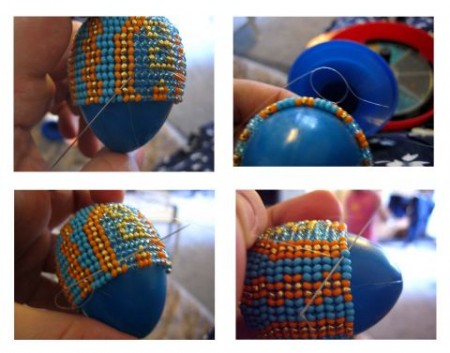 Odletem beaded egg