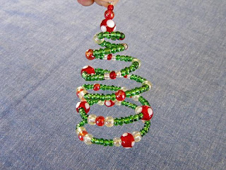 Christmas tree beaded