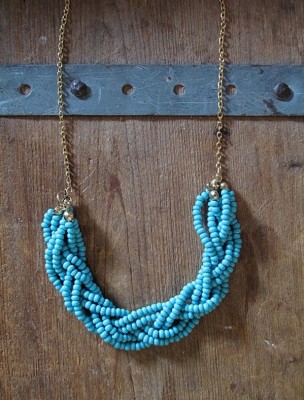 Turquoise summer necklace