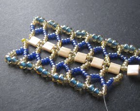 Another bracelet with tila beads