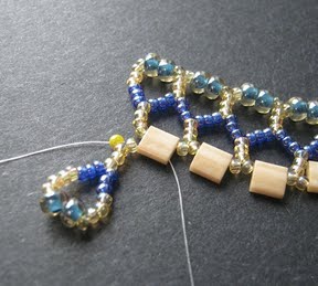 Another bracelet with tila beads