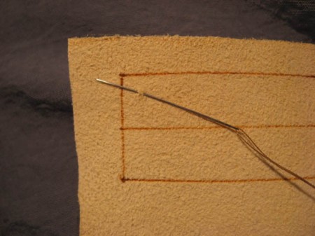 Learn to embroider with beads. Lesson 1.