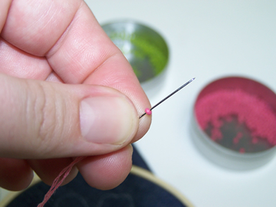 Learn to embroider with beads