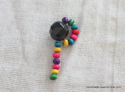 Rainbow ring beaded