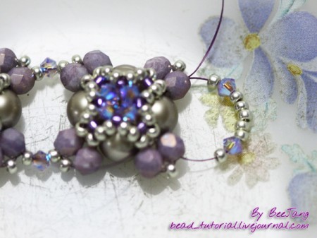 Evening bracelet