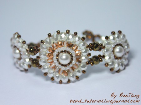 Bracelet with circular elements