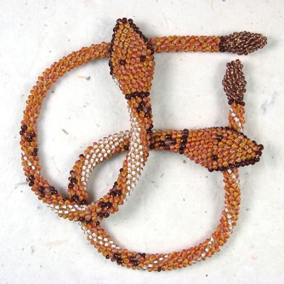 Snake bead from Adele Recklies