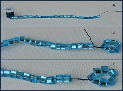 Banded bead wire product on the basis of