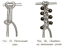 Macrame and beads