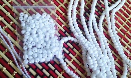Headband hair, or knitting needles with beads