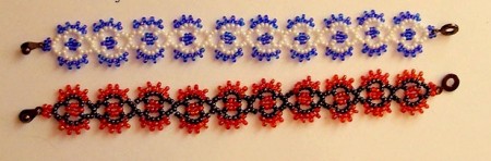 The weave pattern bracelet