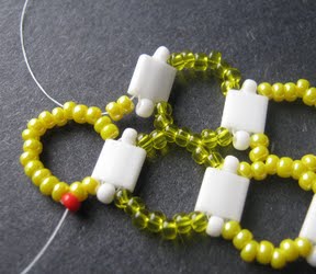 Japanese seed beads, tila