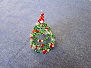 Christmas tree beaded