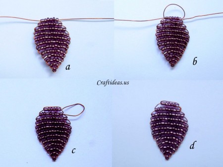 Simple hearts bead