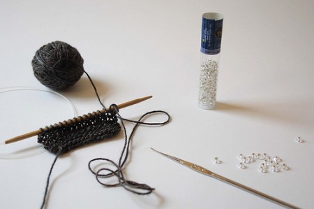 Another option for knitting with beads