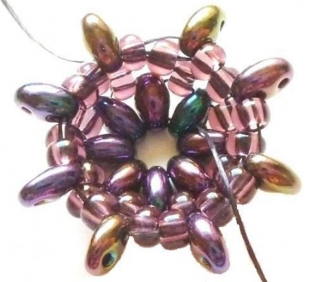 Bead flower