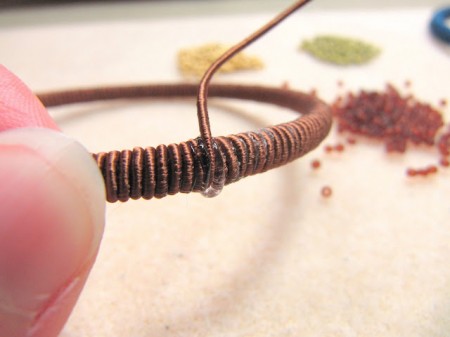 Braided bracelet with your hands