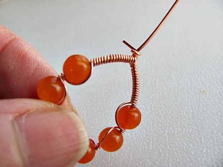 Work with beads and wire