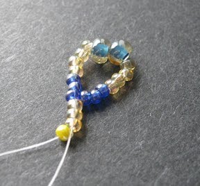 Another bracelet with tila beads