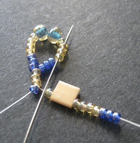 Another bracelet with tila beads