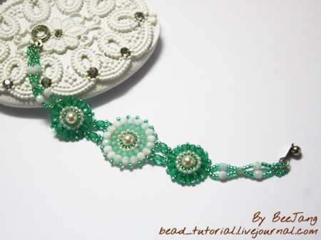 Bracelet with circular elements