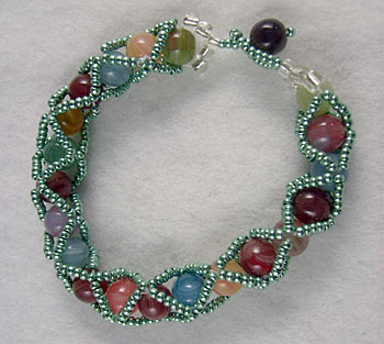 Odletem beads beaded bracelet