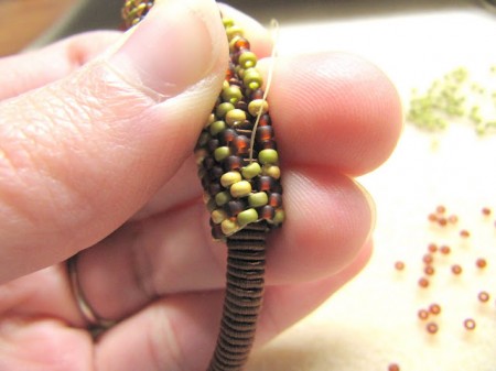 Braided bracelet with your hands