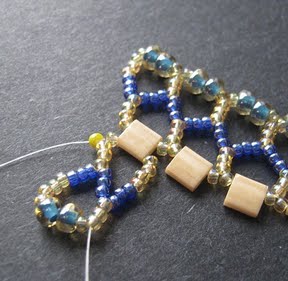 Another bracelet with tila beads