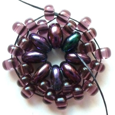 Bead flower