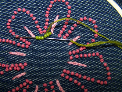 Learn to embroider with beads