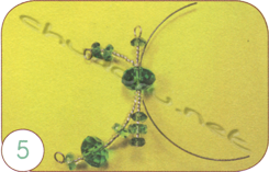 Earrings and pendant Jade Lotus