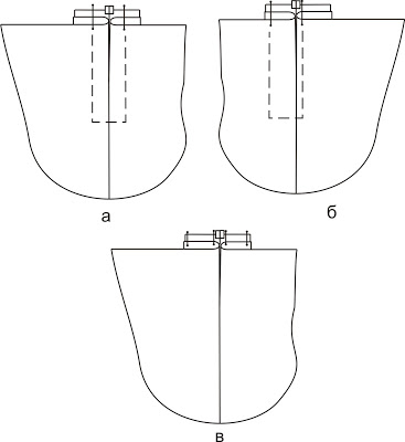Обробка спідниці: застібка на тасьму-блискавку