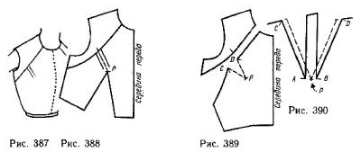 Bodice with double parallel Darts