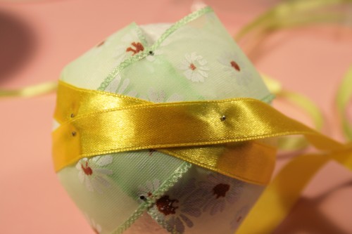 Easter egg satin ribbons