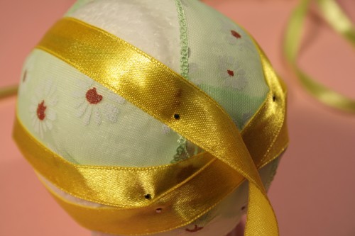 Easter egg satin ribbons