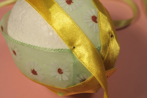 Easter egg satin ribbons