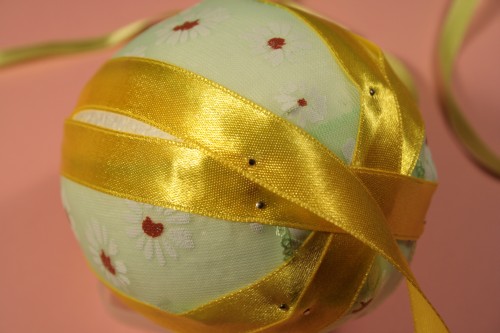 Easter egg satin ribbons