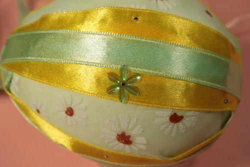 Easter egg satin ribbons