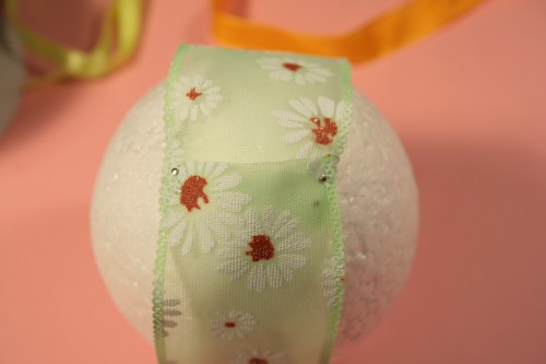 Easter egg satin ribbons