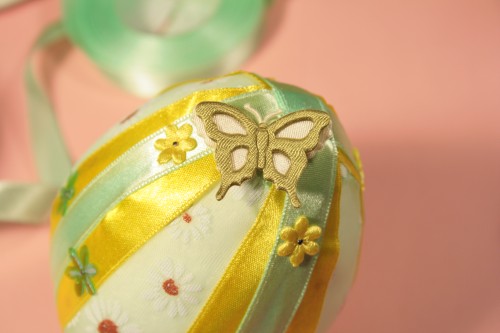 Easter egg satin ribbons