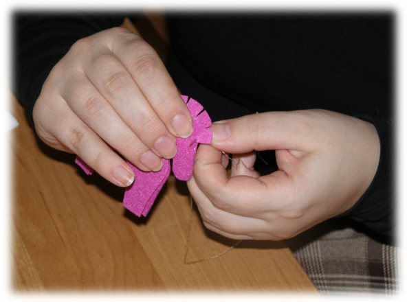 Master class. Making a Christmas horse felt