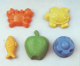 Baby molds for sand