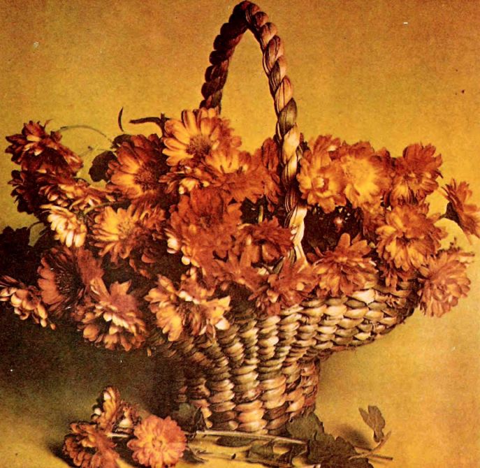 Basket bouquet