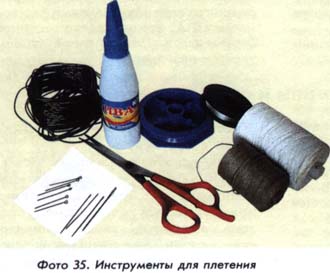 Инструменты для плетения соломкой