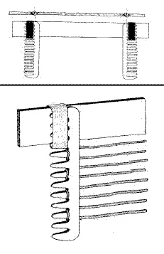 Make the machine for weaving beads