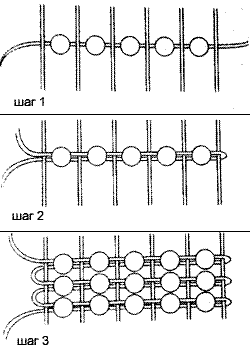 Техніка ткання бісером