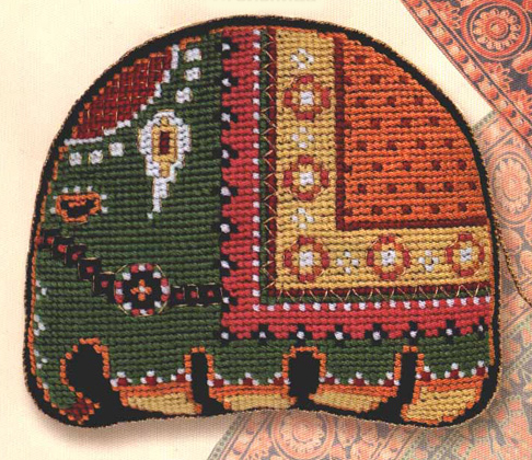 Pincushion with your hands Indian elephant